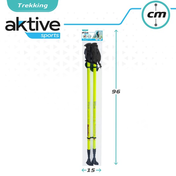 Conjunto de dois bastões de trekking extensíveis | Distria