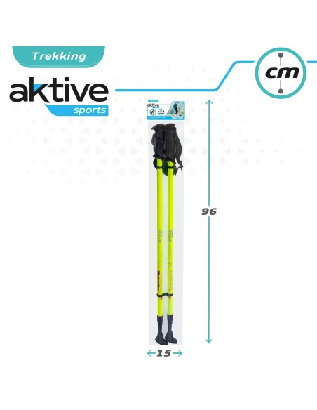 Conjunto de dois bastões de trekking extensíveis | Distria