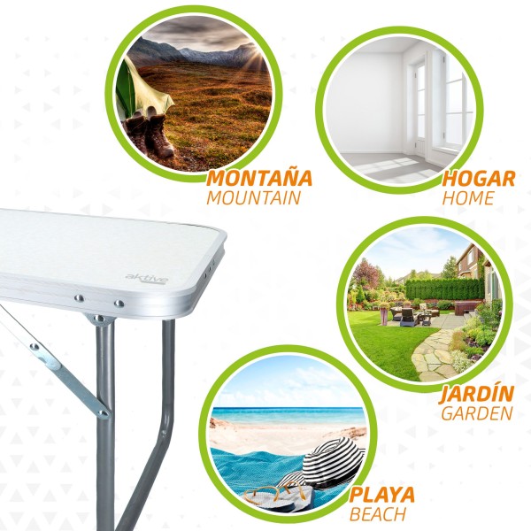 Mesa Dobrável Baixa para Praia Aktive – Distria.com