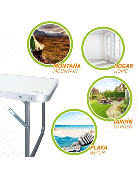 Mesa Dobrável Baixa para Praia Aktive – Distria.com