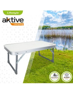 Mesa baixa dobrável para camping e praia - Distria 2