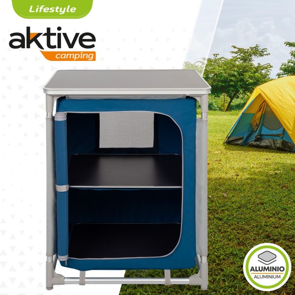 Móveis de cozinha - Armário de cozinha dobrável-Camping Distria