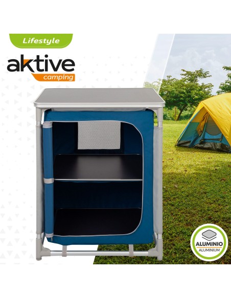Móveis de cozinha - Armário de cozinha dobrável-Camping Distria