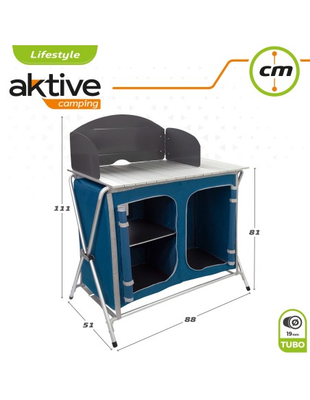 Móveis dobráveis para vento- Camping | Distria