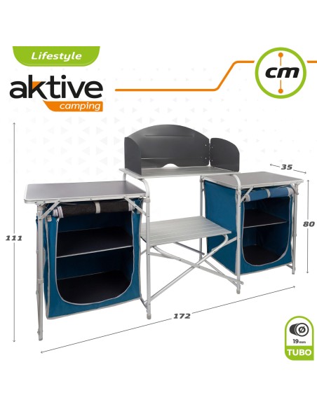 Armário de cozinha Aktive-Camping | Distria