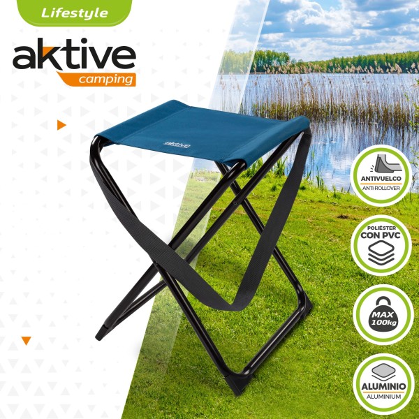 Banqueta dobrável e portátil para camping | Distria.com