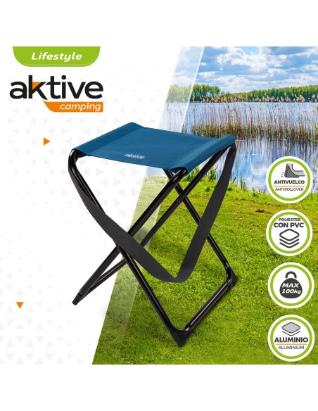 Banqueta dobrável e portátil para camping | Distria.com