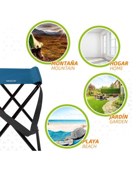 Banqueta dobrável e portátil para camping | Distria.com