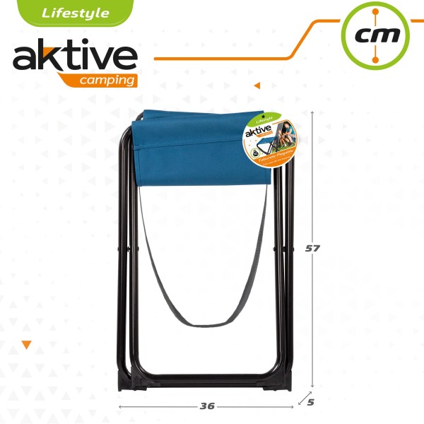 Banqueta dobrável e portátil para camping | Distria.com