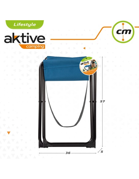 Banqueta dobrável e portátil para camping | Distria.com