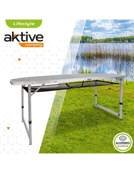 Mesa grande dobrável com altura regulável Aktive | Distria.com