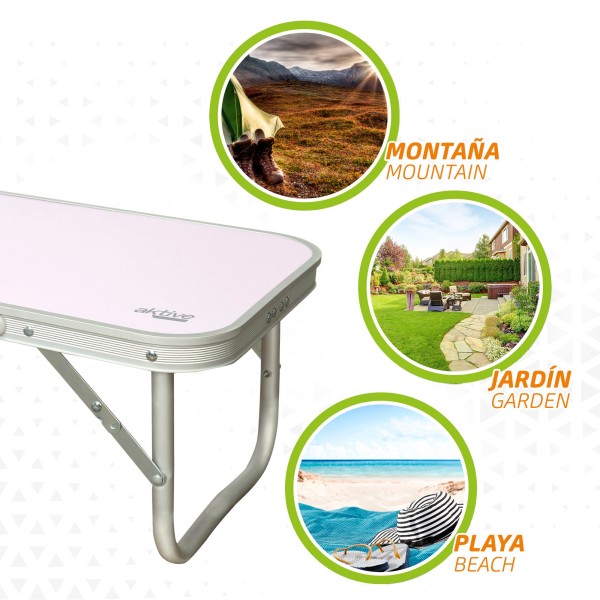 Aktive Beach and Camping Mesa baixa dobrável | Distria