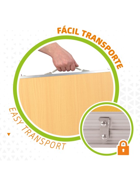 Mesa dobrável para campismo 6 pessoas da Aktive |Distria.com