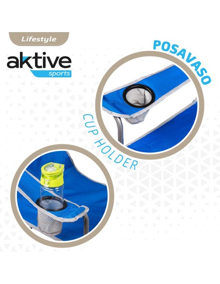 Cadeira de camping dobrável resistente | Distria