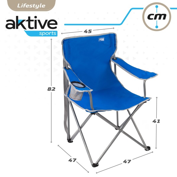 Cadeira de camping dobrável resistente | Distria