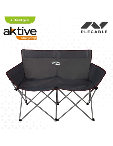 Cadeira de campismo dupla flexível Active | Distria