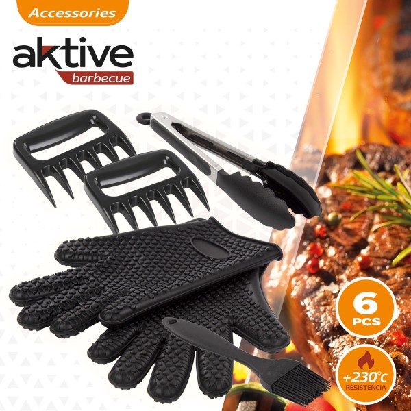 Conjunto de acessórios de churrasco | Distria