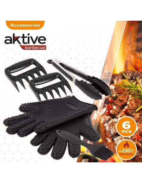 Conjunto de acessórios de churrasco | Distria