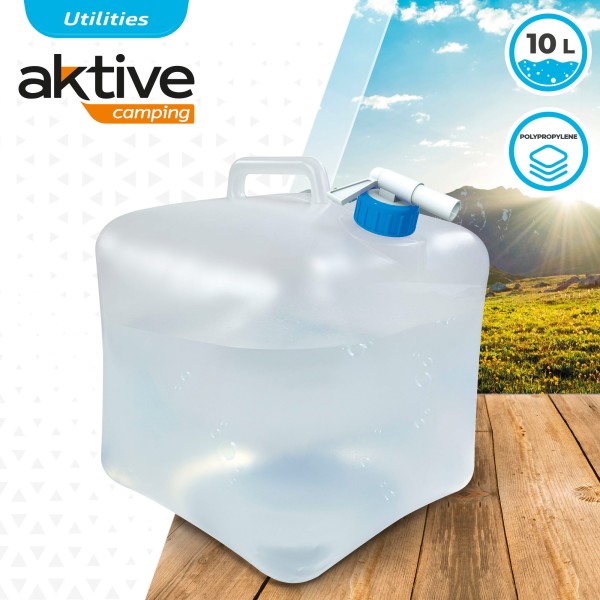 Garrafa de água dobrável para camping | Distria