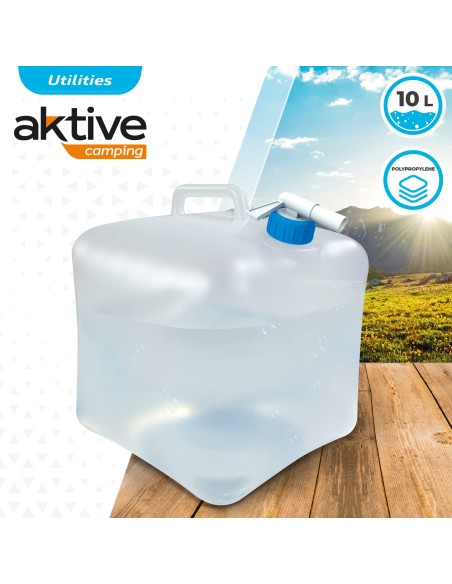 Garrafa de água dobrável para camping | Distria