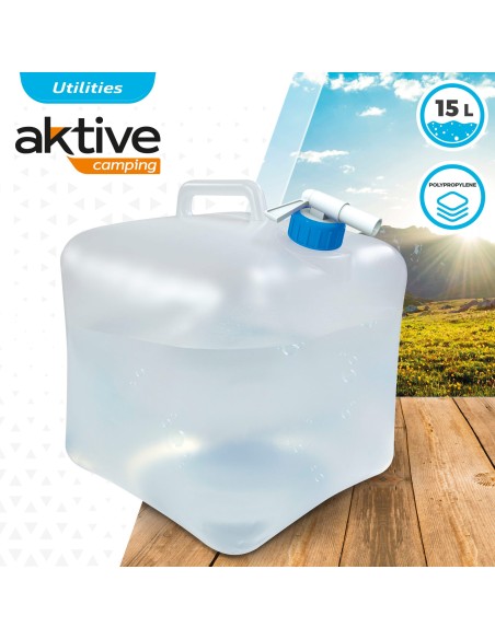 Jarro de água dobrável para camping | Distria