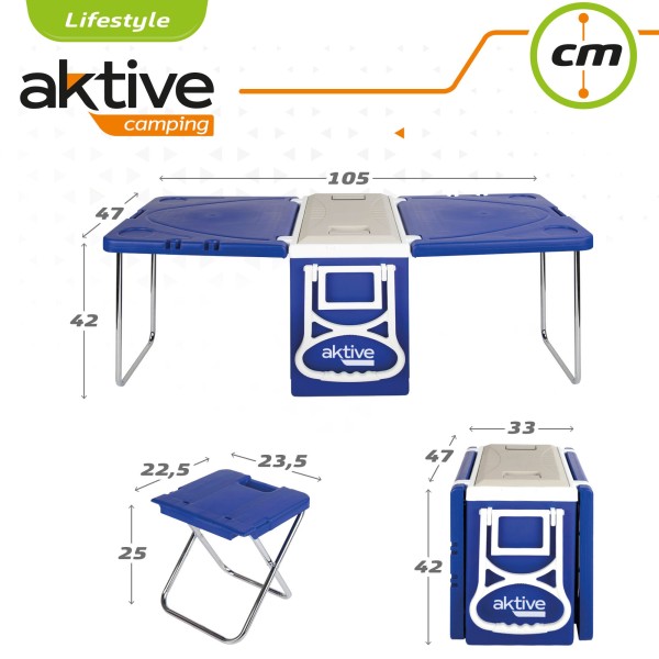Mesa extensível frigorífica - Mesas dobráveis | Distria