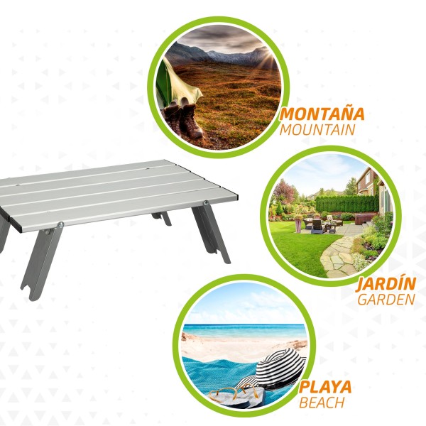Mesa de apoio pequena para campismo | Distria
