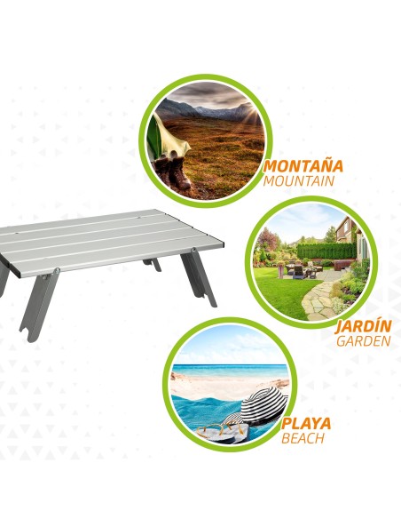 Mesa de apoio pequena para campismo | Distria