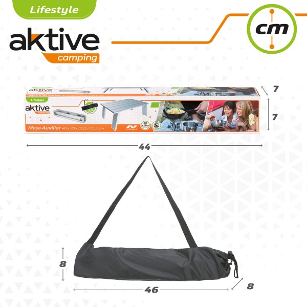 Mesa de apoio pequena para campismo | Distria