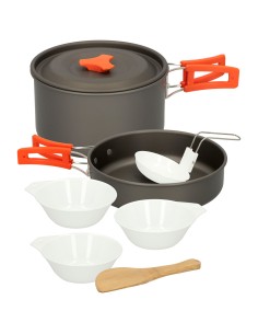 Conjunto de utensílios de cozinha para camping | Distria