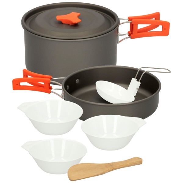 Conjunto de utensílios de cozinha para camping | Distria