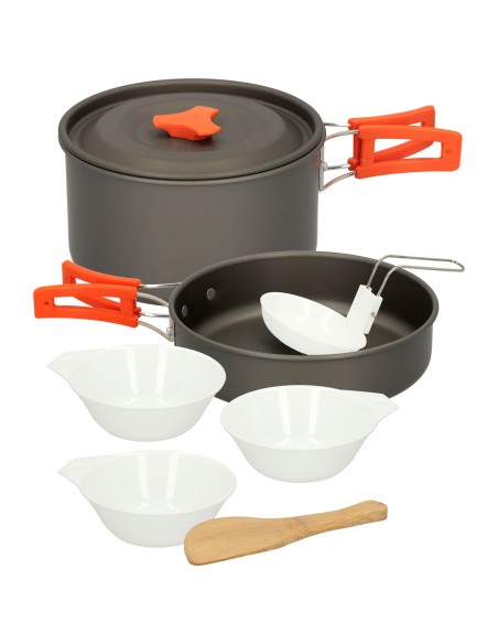 Conjunto de utensílios de cozinha para camping | Distria