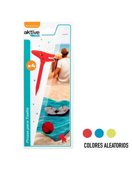 Pacote de clipes de toalha - Acessórios de praia | Distria