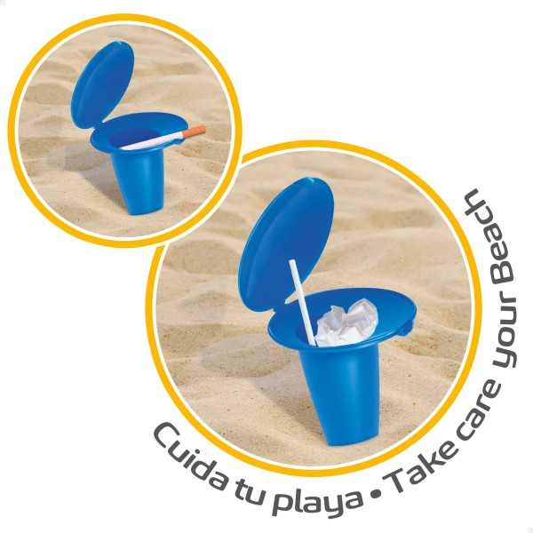 Cinzeiro de praia ecológico - acessórios de praia | Distria