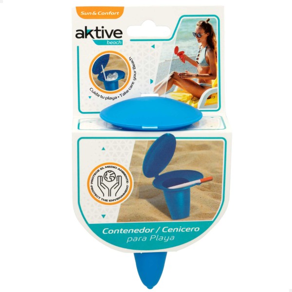 Cinzeiro de praia ecológico - acessórios de praia | Distria