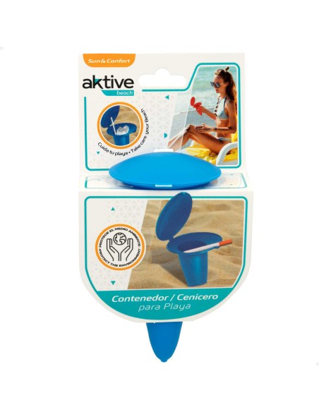 Cinzeiro de praia ecológico - acessórios de praia | Distria