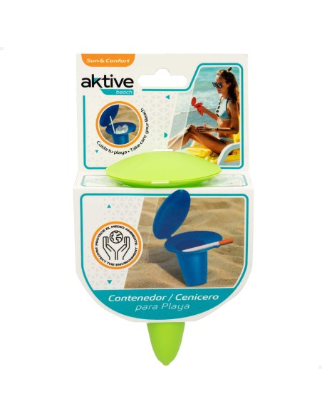 Cinzeiro de praia ecológico - acessórios de praia | Distria