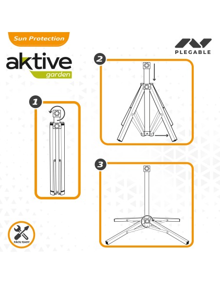 Comprar base para guarda-sol Aktive Beach | Distria