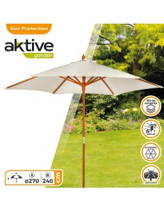 Guarda-sol hexagonal para jardim ou terraço - Distria 2