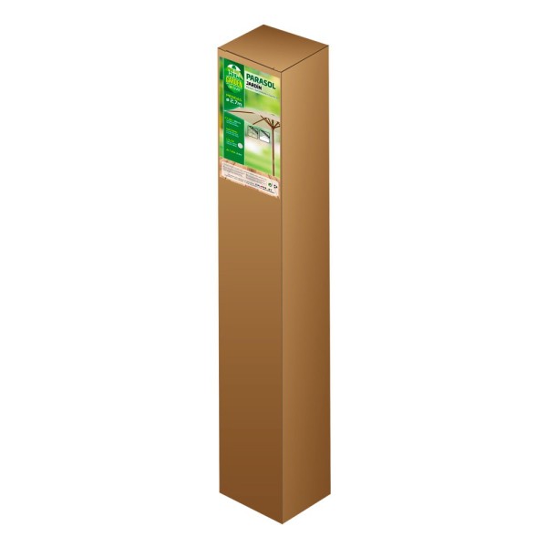 Guarda-sol hexagonal para jardim ou terraço - Distria