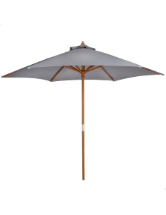 Guarda-sol de madeira para exterior| Distria