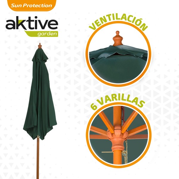 Guarda-sol de madeira para terraço vários modelos | Distria