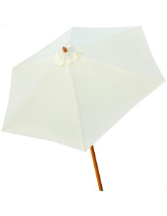 Guarda-sol poste de madeira - Decoração exterior | Distria