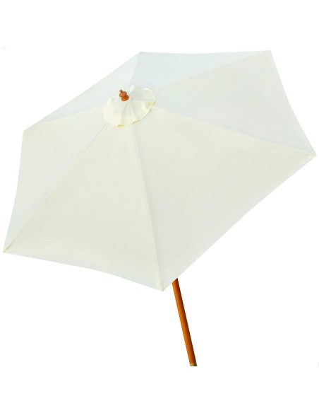 Guarda-sol poste de madeira - Decoração exterior | Distria