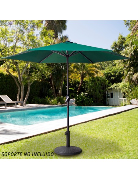 Guarda-chuva de jardim com manivela| Distria