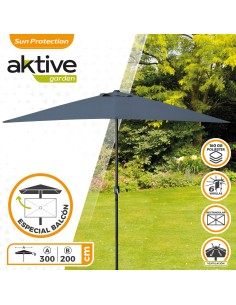 Guarda-chuva retangular para jardim | Compra segura | Distria.com 2