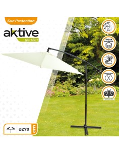 Guarda-sol de jardim excêntrico - Aktive | Distria 2