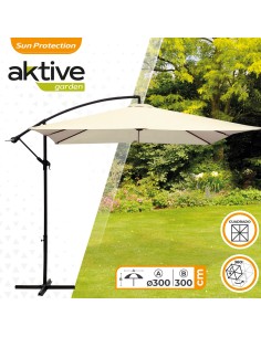 Aktive Garden Eccentric Square Parasol | Distria 2