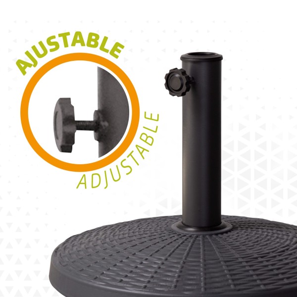 Distria | Base de guarda-sol de 10 kg| Distria