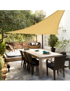 Toldo de vela triangular 5x5x5 m | Distria  2